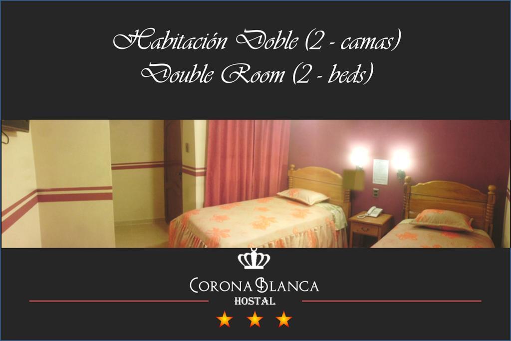 Hostal Corona Blanca Sucre Habitación foto